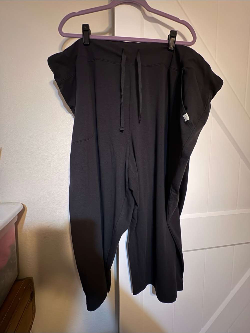 Athletic Works Black pants with Drawstring